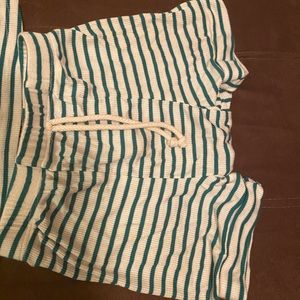 Childhood’s Clothing tank and short set, turquoise
